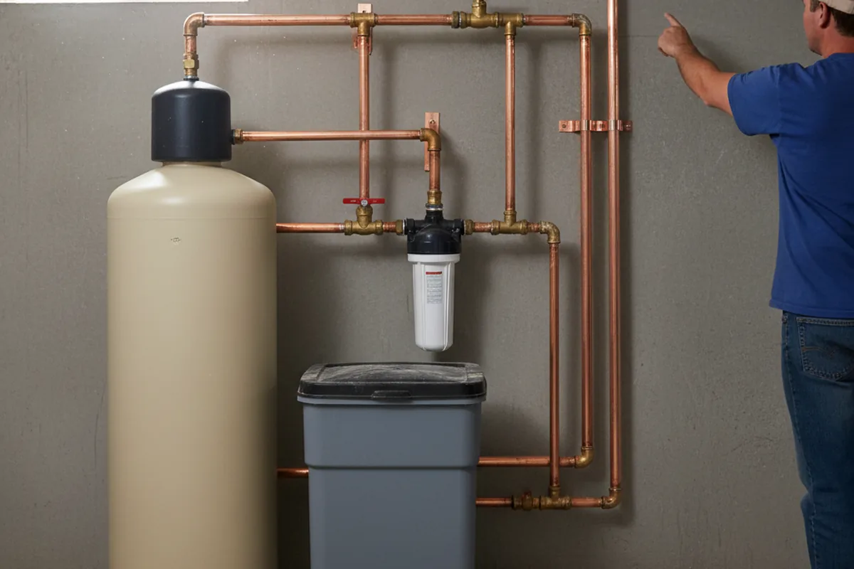 Whole-house water treatment system installed in Berthoud